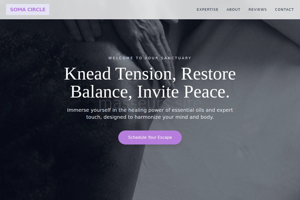 Essential Oils Massage