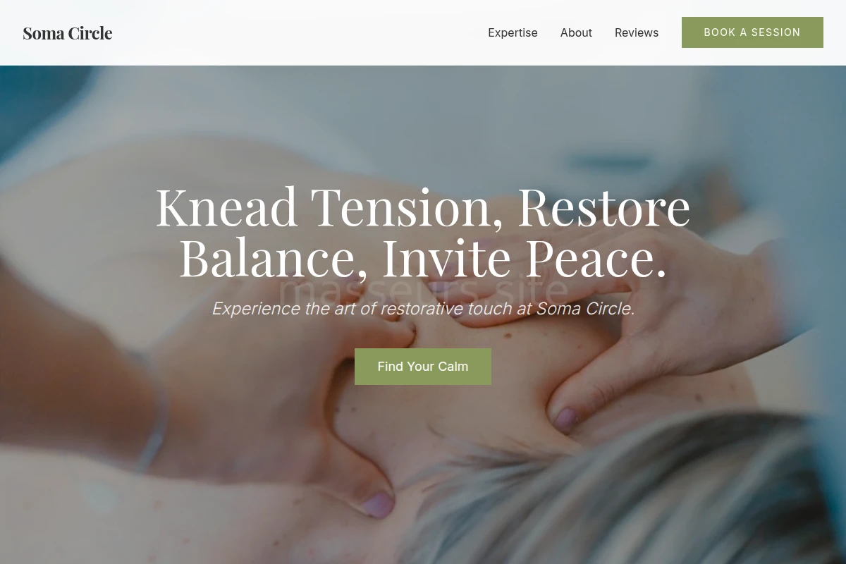 Wellness Massage Parlor Studio