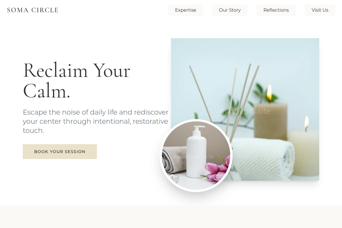 Stress-relief Massage Parlor Studio